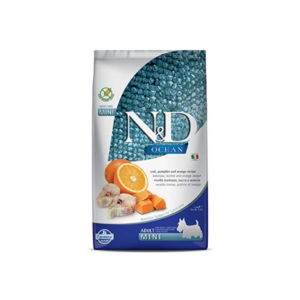 Farmina N&D Ocean Dog Codfish Pumpkin and Orange Adult Mini