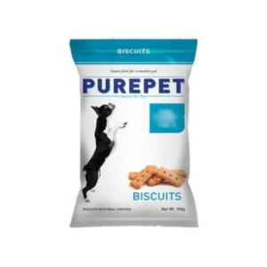 Purepet Milk Flavour Real Chicken Biscuit Dog Treats 800gm