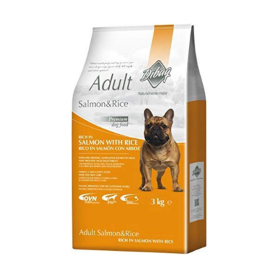 Dibaq Adult Salmon & Rice 100% Natural Dog Food Salmon, Rice Dry Adult Dog Food