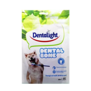Dentalight Dental Care Dental Pure Bone Treats for Dogs 60 Pcs