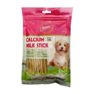 Gnawlers Calcium Milk Stick Dog Treat, Brown, 270 g