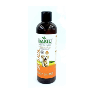 Basil Pet Shampoo (500ml, Oat & Aloe Moisturising Shampoo)