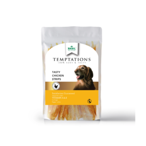 Basil Temptations Chicken Strips for Dogs(80gms)