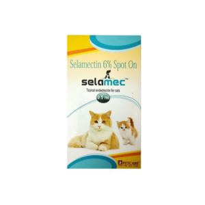 Selamac Flea and Tick Spot On for Cats 1ml