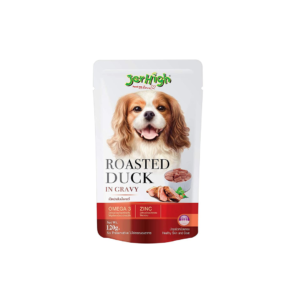 Jerhigh Wet Dog Food, Human Grade High Protein Chicken, Gravy Roasted Duck 120gm