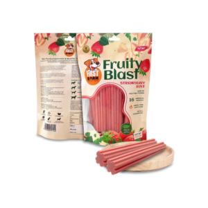 First Bark Fruity Blast Strawberry Bust - Dog Treat, 225gm