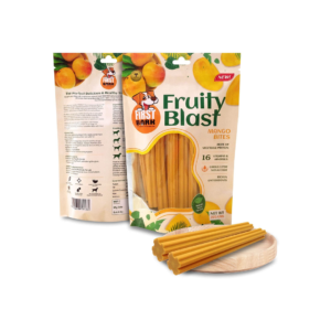 First Bark Fruity Blast Mango Bites - Dog Treat, 225gm