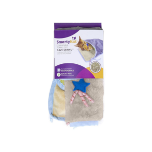 SmartyKat Cave Crawl Crinkle Sack Cat Toy