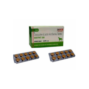 Doxypet 200 (Doxycycline 200mg), Treatment: Bacterial Infection 10 Tablets