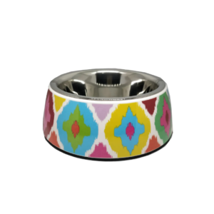 Basil Bowl Melamine Printed for Cats and Dogs-S