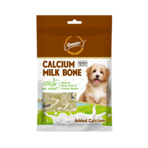 Gnawlers Calcium Milk Bones, Medium 12 pieces, 270g