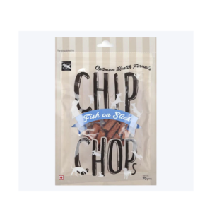 Chip Chops Dog Treats - Fish On Stick - 70 g