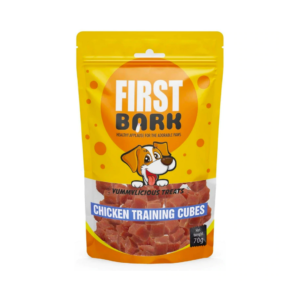 First Bark - Chicken Training Cubes, Dog treats, 70gm