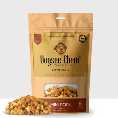 Dogsee Chew Mini Pops: Mini bite-sized Dog Training Treats-70gm