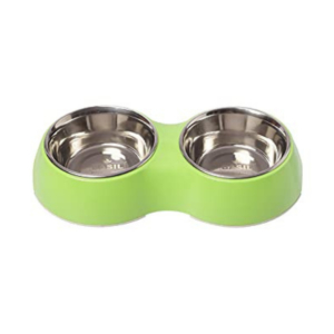 Basil Double Melamine Bowl Dinner Set – Green