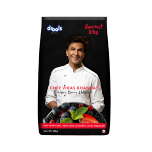 Drools Gourmet Bites Chef Vikas Khanna's Very Berry Chicken Puppy Dog Dry Food
