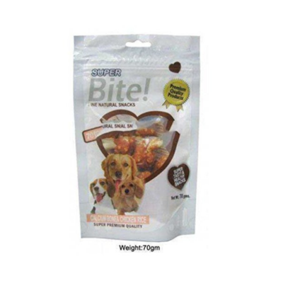 Super Bite Dog Treats Calcium Bone And Chicken Rice 70gm