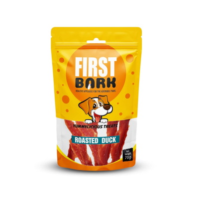 FirstBark Dog Treats-Roasted Duck 350gm