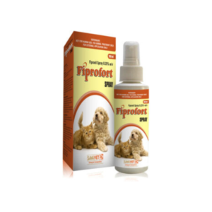 Fiprofort Tick & Flea Control Spray for Dog & Cats, 100ml