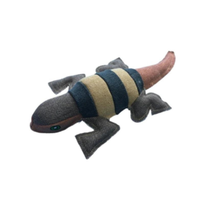 Nutrapet Plush Lizard Dog Toy