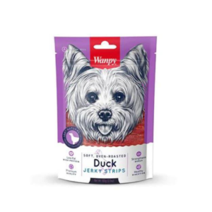 Wanpy Soft Duck Jerky Strips Treat For All Size Dogs (100 gm)