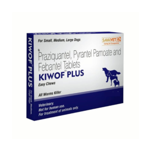 Savavet Kiwof Plus Dog dewormer 10 Tablets