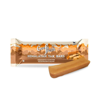 Goofy Tails Himalayan Yak Milk Chew Bars 100% Veg Dog Treat