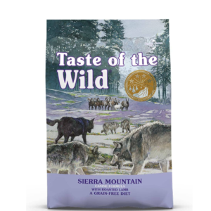 Taste of the Wild Sierra Mountain Canine Recipe with Roasted Lamb Dog Dry Food