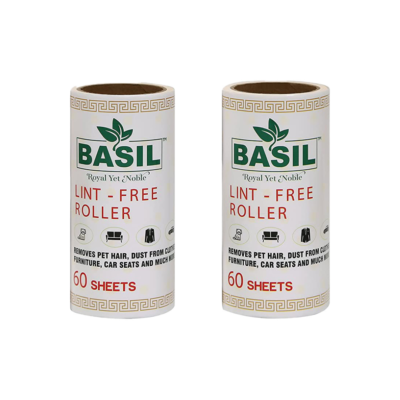 Basil Lint Roller Refill 2pc 120 Sheets