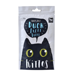 Kittos Purr-Fect Duck Fillet Bites Cat Treat 35gm