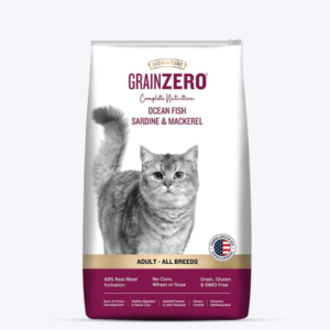 Signature Grain Zero Adult Ocean Fish, Sardine and Mackerel Dry Cat Food - All Breed Formula