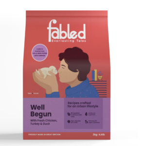 Fabled Well Begun With Chicken, Turkey & Duck Starter Dog Food