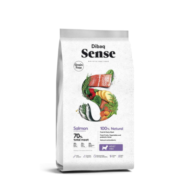Dibaq Sense Grain Free Salmon Mini Adult Food For Dog