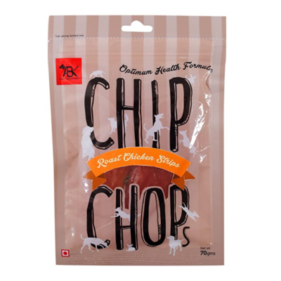 Chip Chops Chicken Strips Dog Snacks, 70 g