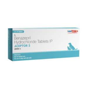 Savavet Aceptor Benazepril Tablets in Strips for Dogs and Cats 10 Tablets