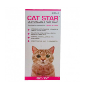 Sky-Ec Cat Star Multivitamin & Coat Tonic 200 ml