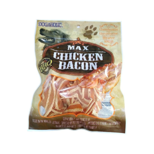 Dogaholic Max Chicken Bacon BBQ - 130gm Dog Treats
