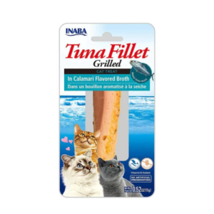 Inaba Grilled Tuna Fillet in Calamari Treat For Cats 15g