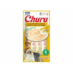 Inaba Churu Tuna with Cheese Recipe Cat Treats, 56 gm
