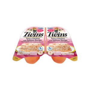Inaba Twins Tuna & Chicken with Salmon Recipe 70g
