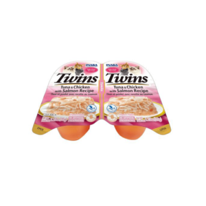 Inaba Twins Tuna And Chicken With Salmon Recipe 70gm