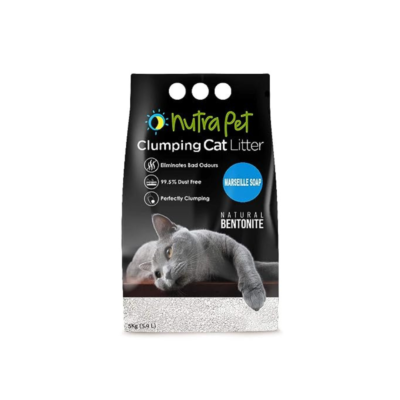 Nutrapet Marsiella Soap White Compact Clumping Cat Litter