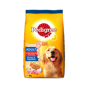 Pedigree Adult Dry Dog Food Chicken and Vegetables