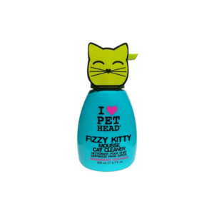 Pet Head Fizzy Kitty Strawberry Lemonade Mousse Cat Cleaner 200ml