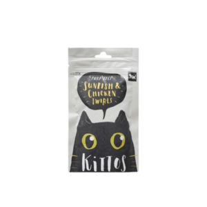 Kittos Purr-Fect Sunfish & Chicken Twirls Cat Treats - 35 g