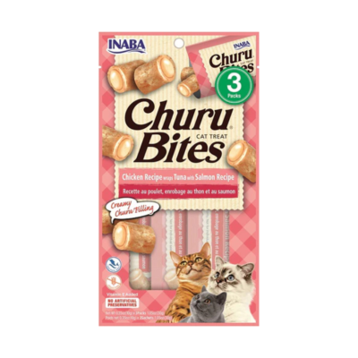 Inaba Cat Churu Bites - Tuna & Salmon 30g