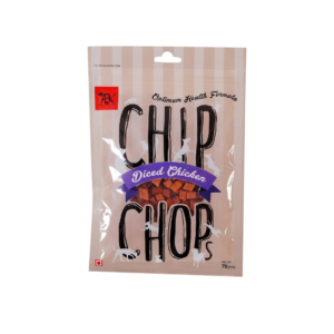 Chip Chops Dog Treat Diced Chicken, 70g