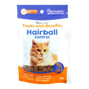 Vvaan Cat Treats - Grain Free Hairball control (50g)