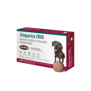 Simparica 72mg Supplement for Dogs of (40-60 Kg) 3 Tablets