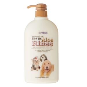 Forcans Aloe Rinse Dog Shampoo, 750 ml